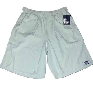 Onzie Mens Light-Color Elastic-Waistband Brand-Logo-On-Leg 7" Core Short